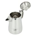 دلة قهوة ستانلس ستيل 1 لتر السيف غاليري Al Saif Gallery Silver Steel Coffee Bag 1 Liter Indian