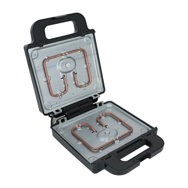 Al Saif Sandwich Maker, 2 In 1 + Waffle , Silver