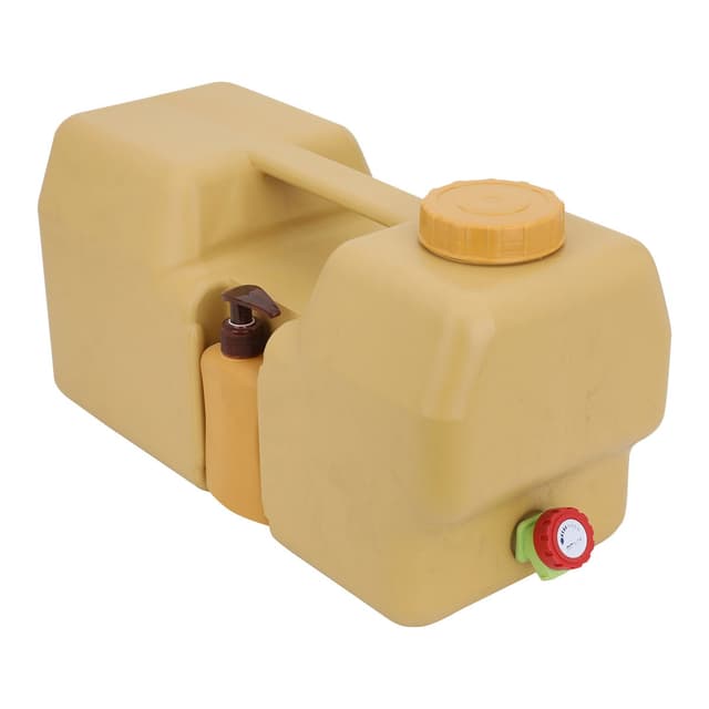 خزان ماء للسفر مع حنفية وعلبة صابون وبسعة 20 لتر من السيف غاليري Al Saif Gallery Al-Baraka Laundry 20 Liters And A Box Of Soap