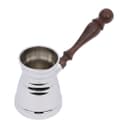 دلة قهوة تركية نحاس قياس 3 فضي السيف غاليري Al Saif Gallery Turkish Coffee Pots Silver Brass Size 3