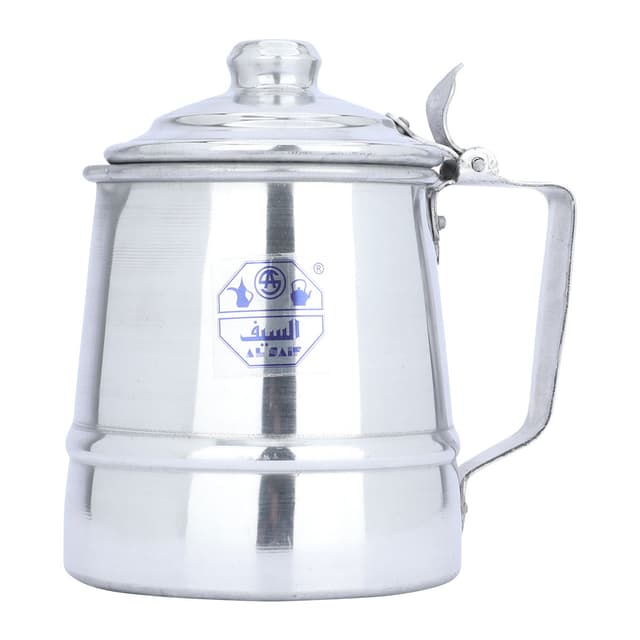 Al Saif Wide Silver Aluminum Milk Bag Size 14 - 976094