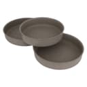 Al Saif Gallery Round Turkish Granite Oven Trays Set 3 Pieces