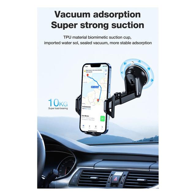 حامل جوال للسيارة اي كيو تاتش IQ Touch Car Phone Mount - SW1hZ2U6MzQyNTc0MA==