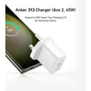 Anker 313 45W Wall Charger with a USB-C Power Delivery Port