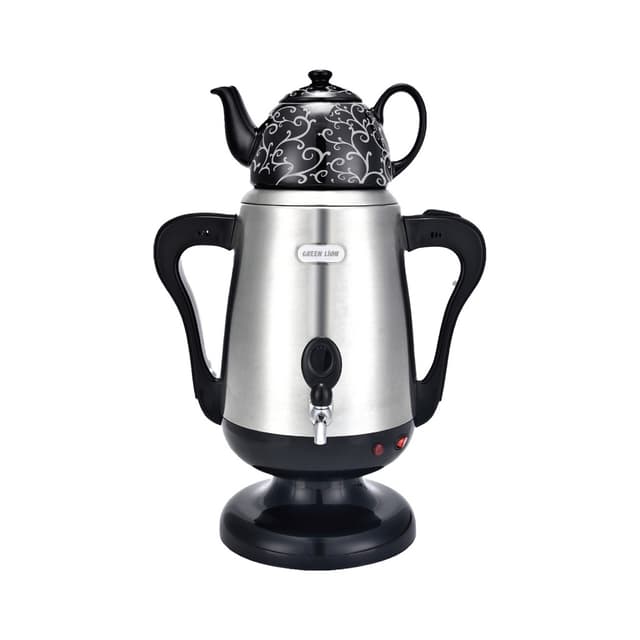 غلاية ماء كبيرة شاي سماور كهربائي​ جرين لايون 1800 واط 3.5 لتر Green Lion Electric Samovar