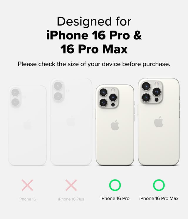 حماية كاميرا أيفون 16 برو / برو ماكس ذات طبقات حماية متعددة 2 قطعة رينجكي Ringke Camera Glass Compatible with iPhone 16 Pro / 16 Pro Max Camera Lens Protector