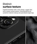 Ringke Onyx Case Compatible with iPhone 16 Pro, Enhanced Grip Tough Flexible TPU Shockproof Rugged TPU Bumper Drop Protection Phone Cover [ Designed for iPhone 16 Pro ]- Black