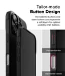 Ringke Onyx Case Compatible with iPhone 16 Pro, Enhanced Grip Tough Flexible TPU Shockproof Rugged TPU Bumper Drop Protection Phone Cover [ Designed for iPhone 16 Pro ]- Black