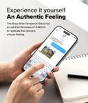 Ringke Tempered Glass [Easy Slide] Compatible with iPhone 16 Plus/ iPhone 15 Plus Screen Protector, Case Friendly Shatterproof Premium 9H Hardness, Anti-Scratch, Easy to Install - 2 Pack, W Installation Jig