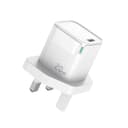 فيش جداري تايب سي 20 واط اي كيو تاتش مع تقنية جان IQ Touch USB-C Mini Wall Charger Powered by GaN Tech