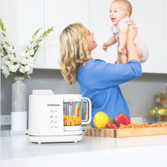 محضرة طعام الاطفال بورودو 700 واط Porodo 7 In 1 Baby Food Processor