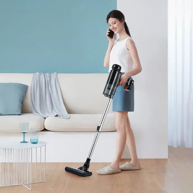 مكنسة كهربائية لاسلكية بورودو برو 12000 باسكال 7800 مللي أمبير Porodo Cordless Stick Vacuum Pro