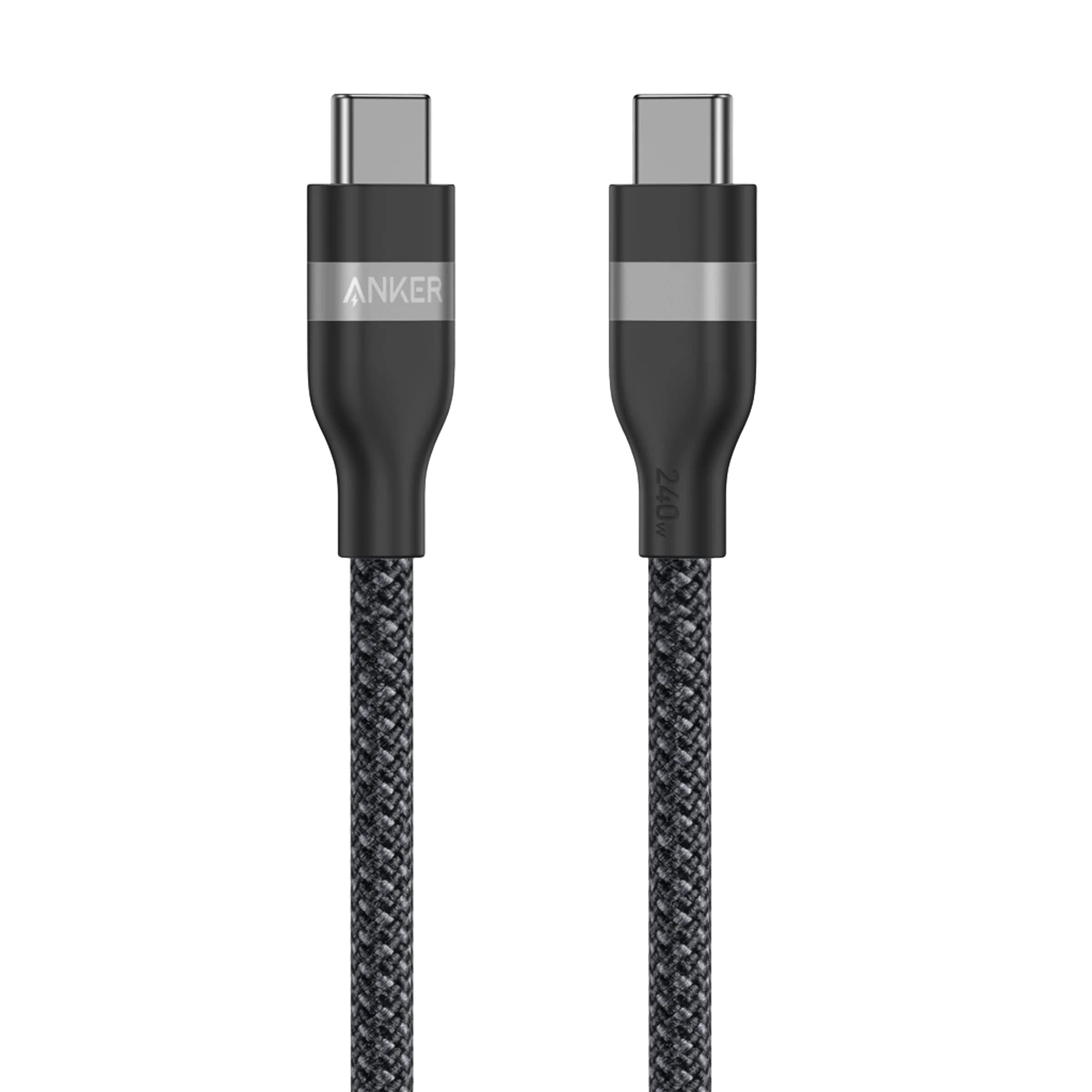 سلك شاحن تايب سي انكر 1.8 متر 240 واط Anker USB-C to USB-C Cable