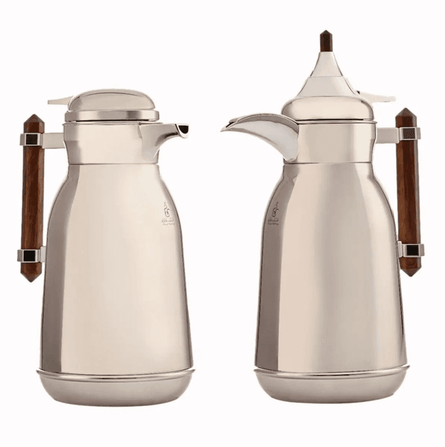 ترامس قهوة وشاي السيف غاليري ستانلس استيل قطعتين Al Saif Gallery Shahd Thermos