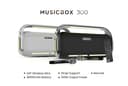 HiFuture MusicBox 300 Wireless Bluetooth Speaker with Dual Wireless Microphone - 712666