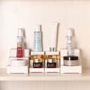 4-Pieces Cabinet Storage Rack 3-Tiers