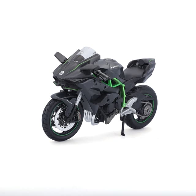 مجسم دراجة نارية كاواساكي نينجا H2R مقاس 1:12 أسود مايستو Maisto Motorcycles Kawasaki Ninja H2R