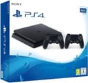 بلاي ستيشن 4 مستعمل سعة 500 جيجابايت بلون اسود مع وحدة تحكم إضافية من سوني Pre owned Sony PlayStation 4 500gb Console Black with Extra Controller - 978403