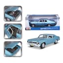 1:18 Se (A)-1970 Chevrolet Nova Ss Coupe Met Blue Officially Licensed Scaled Replicas of Collectible Diecast Metal Models with Exquisite Interior and Exterior Detailing for All Age. - 715087