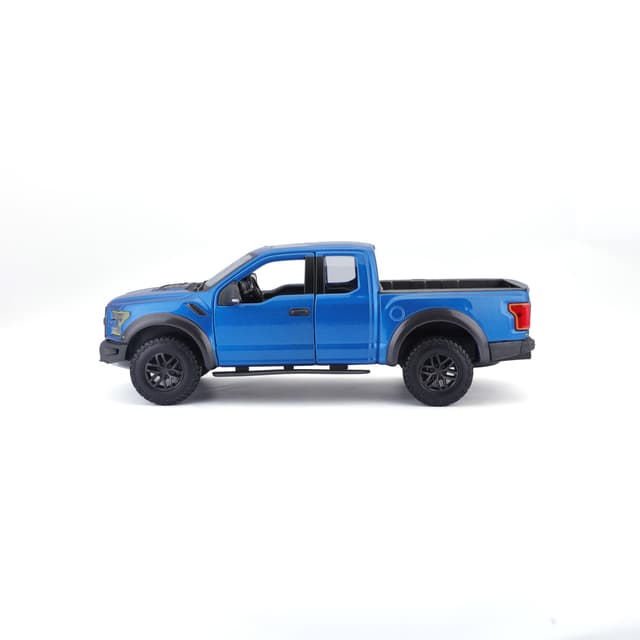 لعبة سيارة فورد F-150 رابتور 2017 مقاس 1:24 أزرق مايستو Maisto Se Trucks 2017 Ford F-150 Raptor
