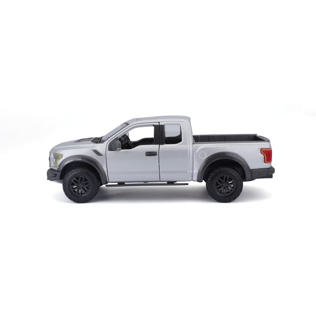 لعبة سيارة فورد F-150 رابتور 2017 مقاس 1:24 رمادي مايستو Maisto Se Trucks 2017 Ford F-150 Raptor