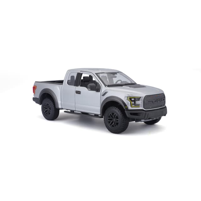 لعبة سيارة فورد F-150 رابتور 2017 مقاس 1:24 رمادي مايستو Maisto Se Trucks 2017 Ford F-150 Raptor