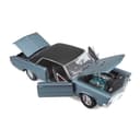 لعبة سيارة بونتياك GTO إصدار 1965 مقاس 1:18 أزرق مايستو Maisto 1965 Pontiac GTO