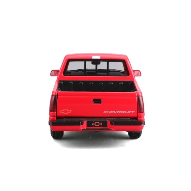 1:24 1993 Chevrolet 454 Ss Pick-Up Red Officially Licensed Scaled Replicas of Collectible Diecast Metal Models with Exquisite Interior and Exterior Detailing for All Age.