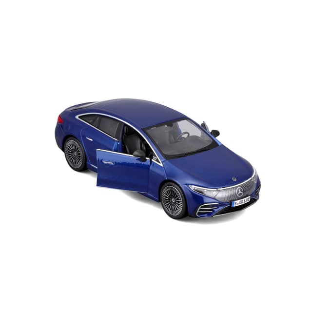 لعبة سيارة مارسيدس EQS 2022 مقاس 1:24 أزرق مايستو Maisto Mercedes 2022 Eqs