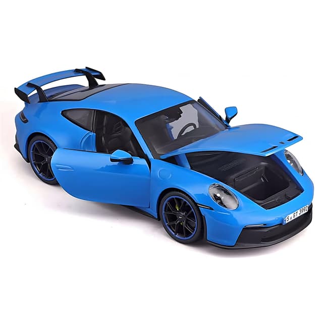 لعبة سيارة معدن 1:18 بورشه 911 جي تي 3 أزرق مخطط Maisto Porsche 911 GT3 Diecast Model - SW1hZ2U6MzQ3Nzg0OA==