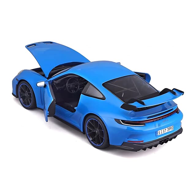 لعبة سيارة معدن 1:18 بورشه 911 جي تي 3 أزرق مخطط Maisto Porsche 911 GT3 Diecast Model - SW1hZ2U6MzQ3Nzg1MA==