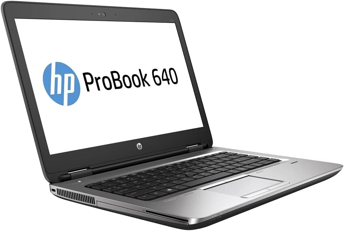 Refurbished Probook 640 G2 (2016) Laptop With 14-Inch Display,Intel Core i5 Processor/6th Gen/8GB RAM/256GB SSD/Intel HD Graphics 520 English/Arabic Black/Silver