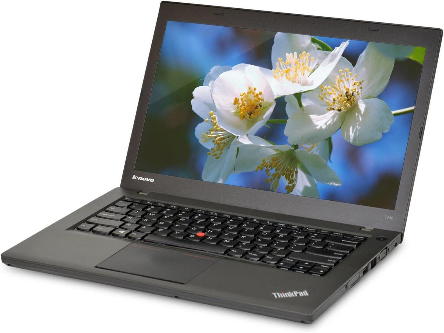 Renewed Thinkpad T440 Laptop With 14-Inch Display,Intel Core i5 Processor/4th GEN/8GB RAM/256GB SSD/Windows 10 black