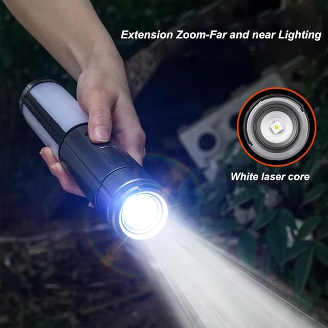 Rechargeable Telescopic Camping Light 3000mAh