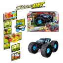 لعبة سيارة كهربائية بالريموت كنترول 2.4 جيجاهرتز أزرق غامق مايستو تيك Maisto Tech Cyklone Awt Usb Rechargeable Vehicle