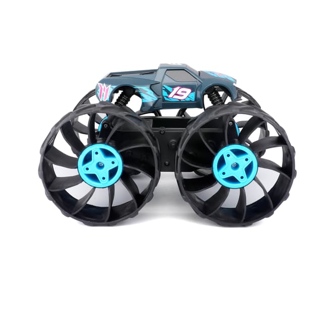 لعبة سيارة كهربائية بالريموت كنترول 2.4 جيجاهرتز أزرق غامق مايستو تيك Maisto Tech Cyklone Awt Usb Rechargeable Vehicle