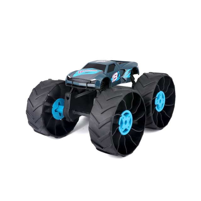 لعبة سيارة كهربائية بالريموت كنترول 2.4 جيجاهرتز أزرق غامق مايستو تيك Maisto Tech Cyklone Awt Usb Rechargeable Vehicle