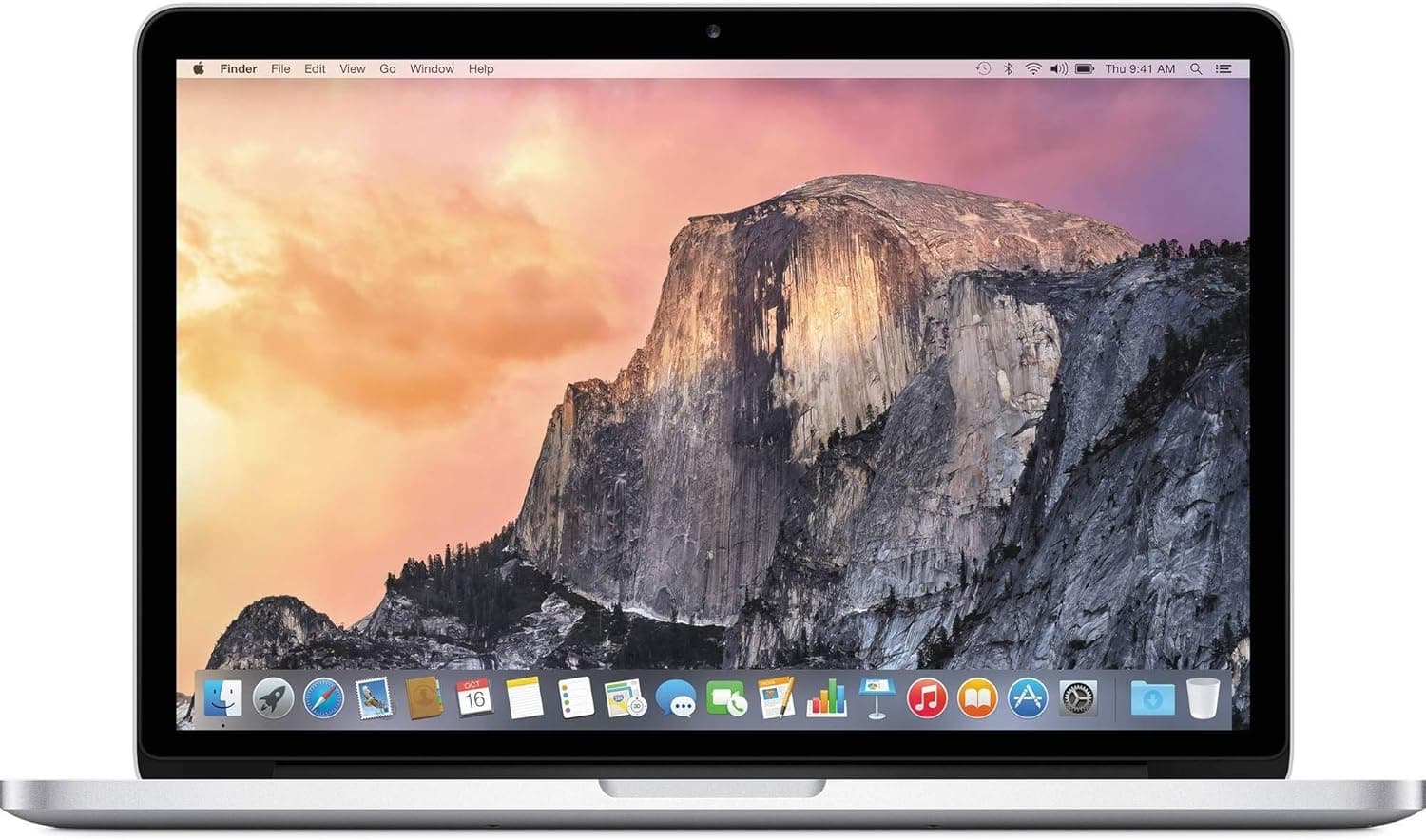 Renewed Macbook Pro A1398 (2015) Laptop With 15.4-Inch Display, Intel Core i7 Processor/5th Gen/16GB RAM/256GB SSD/1.5GB Intel Iris Plus Graphics English Silver