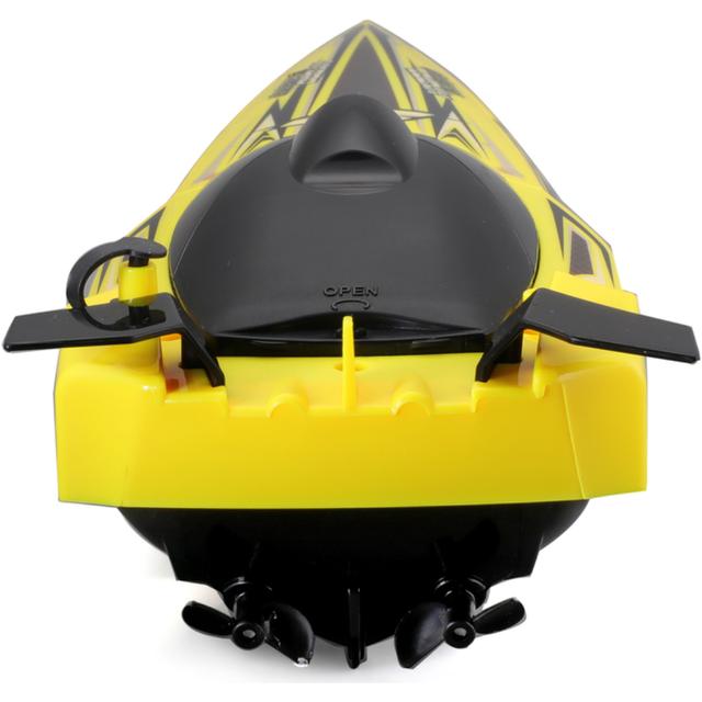 لعبة قارب ريموت كنترول للأطفال 2.4 جيجا هرتز أسود وأصفر مايستو تيك Maisto Tech Hydro Blaster Boat