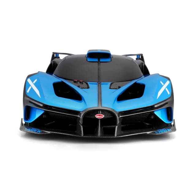 لعبة سيارة ريموت كنترول بوغاتي بوليد 1:14 كهربائية أسود وأزرق من مايستو تيك Maisto Tech Street Series Rc Bugatti Bolide Vehicle
