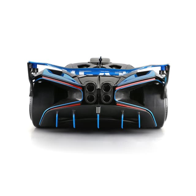 لعبة سيارة ريموت كنترول بوغاتي بوليد 1:14 كهربائية أسود وأزرق من مايستو تيك Maisto Tech Street Series Rc Bugatti Bolide Vehicle
