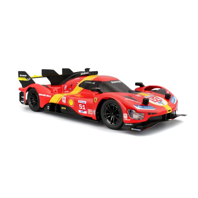 1:16 Rc Ferrari 499P Lmh (2023 24H Le Mans Champion)  (Usb Rechargeable Vehicle) RC Remote Control Vehicle Gift for Kids Girls & Boys Electric Powered High Speed Vehicle for All Ages