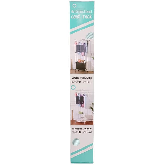 Closet Organizer Floor Standing Clothes Hanger