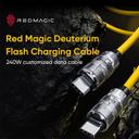 وصلة شاحن تايب سي ريد ماجيك 1.5 متر 240 واط Redmagic Type-C To Type-C Charging Cable