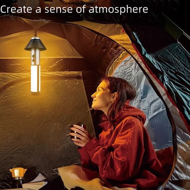 Rechargeable Telescopic Camping Light 3000mAh