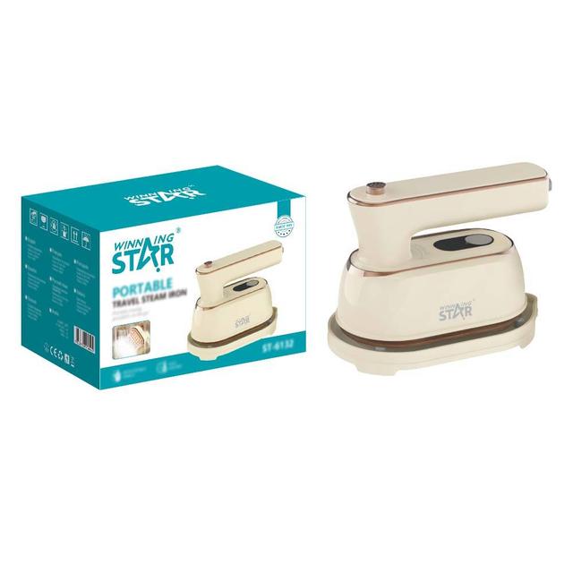 مكواة بخار للسفر صغيرة وينينج ستار 1000 واط Winning Star PTC Heating Travel Iron for Clothes - SW1hZ2U6MzQzNTk0OA==