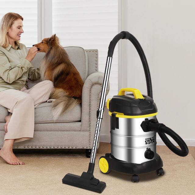 مكنسة كهربائية برميل جاف ورطب وينينج ستار 1600 واط 25 لتر Winning Star Dry And Wet Vacuum Cleaner - SW1hZ2U6MzQzMzY0MQ==