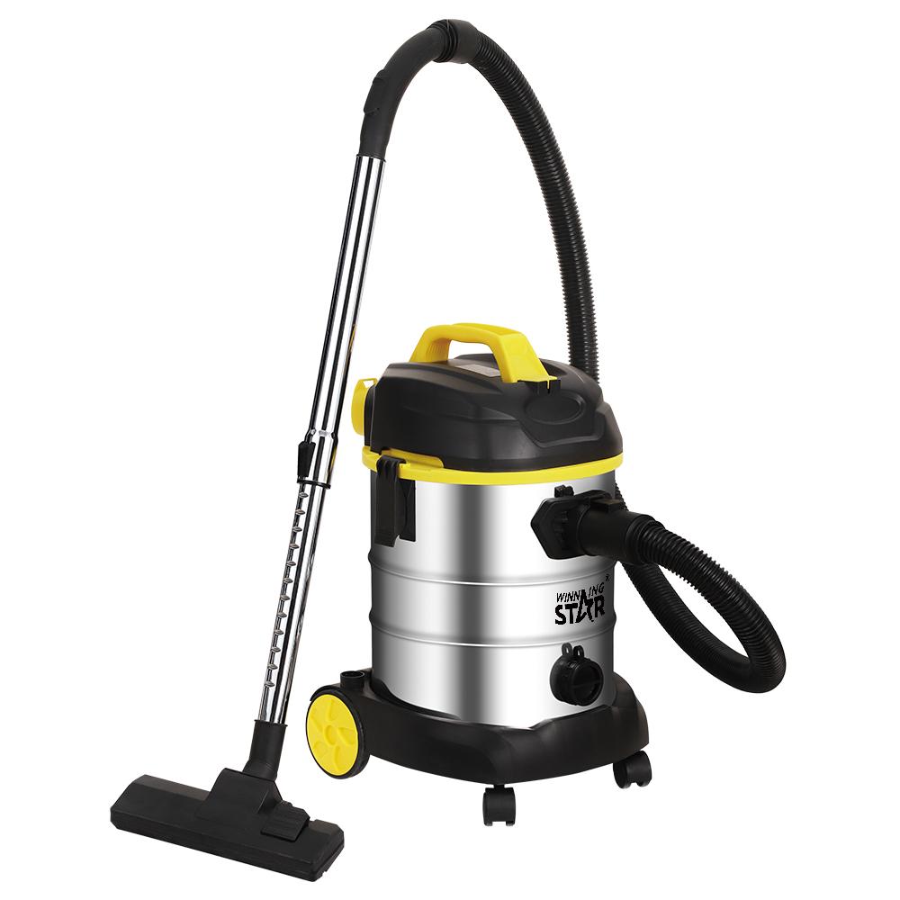 مكنسة كهربائية برميل جاف ورطب وينينج ستار 1600 واط 25 لتر Winning Star Dry And Wet Vacuum Cleaner