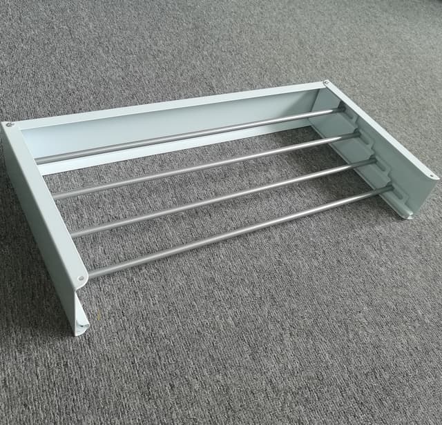 منشر غسيل جداري قابل للطي أبيض 60 سم Fordable Clothes Drying Rack