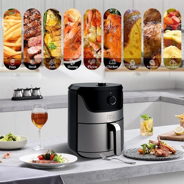 قلاية هوائية وينينج ستار 7 لتر 1800 واط Winning Star Oil-free Smart Electric Air Fryer